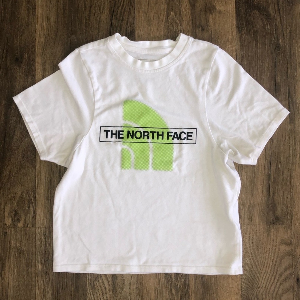 The North Face White Crop T-Shirt